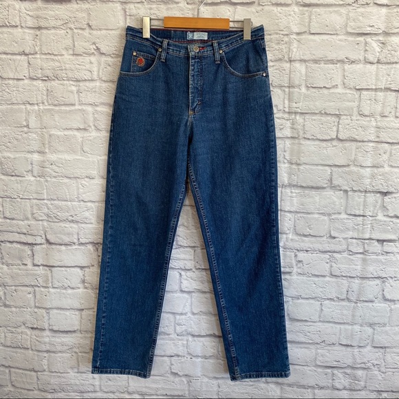 Wrangler Denim - VINTAGE WRANGLER X20 Blue Mom Jeans